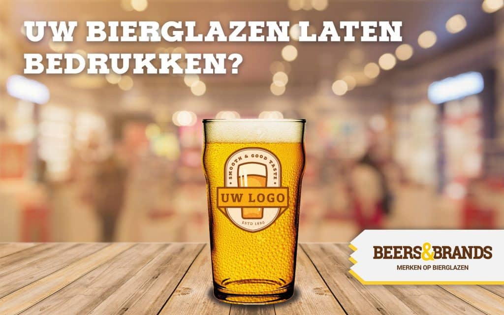 Bierglazen met naam bedrukken